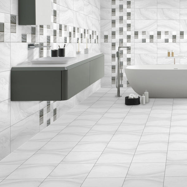 5314 Grey Matt Finish Ceramic 30x30cm Bathroom Floor Tiles
