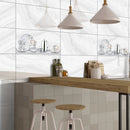 5314 Grey Glossy Finish Ceramic 30x60cm Kitchen Wall Tiles