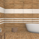 5315 Beige and Brown Matt Finish Ceramic 30x30cm Bathroom Floor Tiles