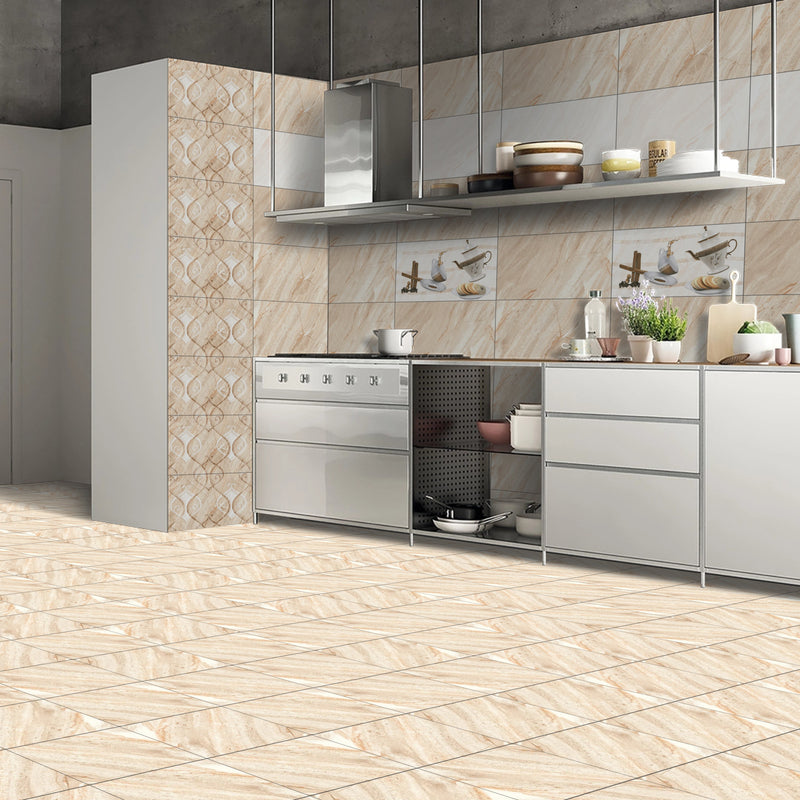 5318 Brown Matt Finish Ceramic 30x30cm Kitchen Floor Tiles