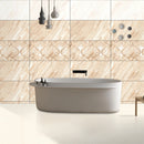 5318 Brown Glossy Finish Ceramic 30x60cm Bathroom Wall Tiles