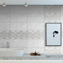 6209 Grey Glossy Finish Ceramic 30x60cm Bathroom Wall Tiles