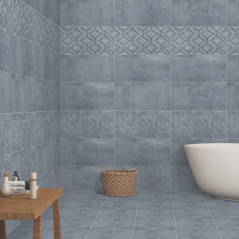 6212 Dark Grey Matt Finish Ceramic 30x30cm Bathroom Floor Tiles
