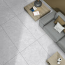 Mehrons Silver Glossy Finish 60x120cm Porcelain Wall and Floor Tiles