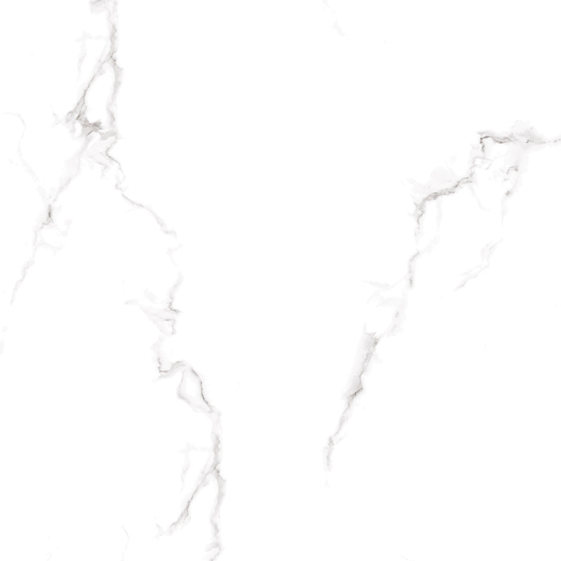 Deep Satwario White Porcelain Matt 60x60cm Wall And Floor Tiles
