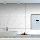 Deep Satwario White Porcelain Matt 60x60cm Wall And Floor Tiles