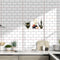 890 White Glossy Finish Ceramic 30x60cm Kitchen Wall Tiles