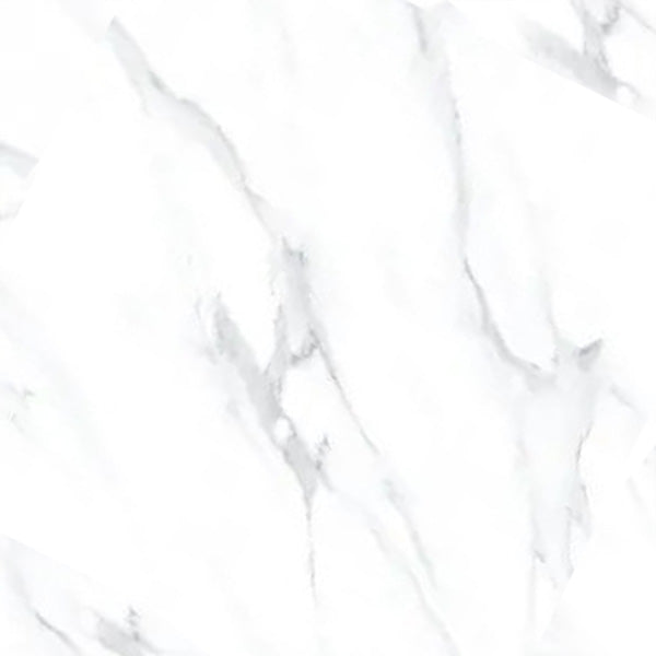 Classic Statuario White Gloss Finish Porcelain 60x60cm Wall Floor Tile