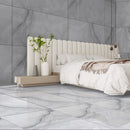 Lumix Silver Glossy Finish 60x120cm Porcelain Wall and Floor Tiles